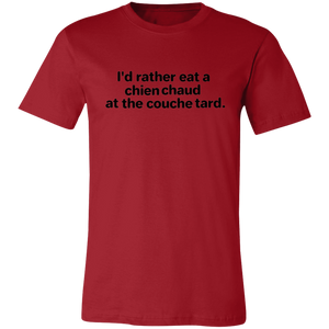 GIFT RED FRENCH HOT DOG T SHIRT