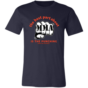 MMA T SHIRT LOGO funny PUNCHING AND KICKING UFC