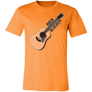 ROCK BLOCKER ACOUSTIC GUITAR T SHIRT