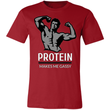 Load image into Gallery viewer, PROTEIN MAKES ME GASSY T SHIRT
