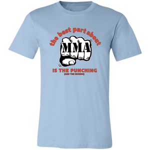 MMA T SHIRT LOGO funny PUNCHING AND KICKING UFC