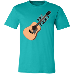 ROCK BLOCKER ACOUSTIC GUITAR T SHIRT