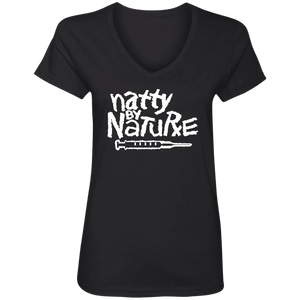 NATTY BY NATURE T SHIRT STEROIDS CAP SLEEVE WOMENS