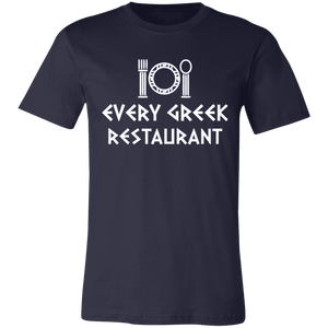 FUNNY GREEK RESTAURANT T SHIRT