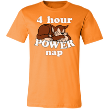 Load image into Gallery viewer, COLORFUL FOUR HOUR POWER CAT NAP T SHIRT

