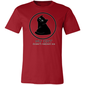 CATURDAY CAT DOESN'T RESPECT ME T SHIRT