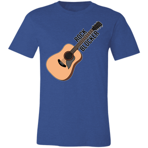 ROCK BLOCKER ACOUSTIC GUITAR T SHIRT