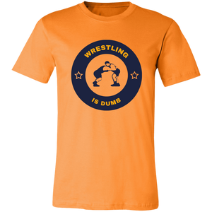 PROFESSIONAL WRESTLING IS DUMB T SHIRT