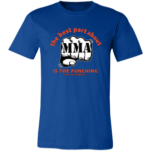 MMA T SHIRT LOGO funny PUNCHING AND KICKING UFC