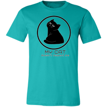 Load image into Gallery viewer, AQUA CAT DOESN&#39;T RESPECT ME T SHIRT
