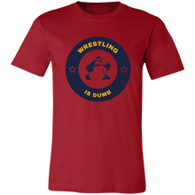 Load image into Gallery viewer, COOL WRESTLING IS DUMB T SHIRT
