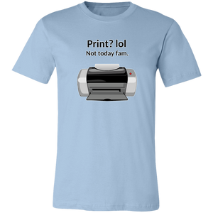 FUNNY INK JET PRINTER T SHIRT