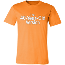 Load image into Gallery viewer, orange t shirt 40th birthday present

