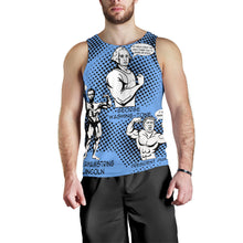 Load image into Gallery viewer, ALL OVER PRINT HISTORICAL PRESIDENTS GYM SHIRT tank top
