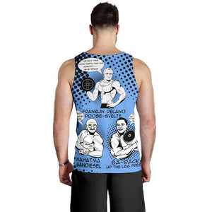 PRESIDENTS ALL OVER PRINT HISTORICAL BODYBUILDER TANK TOP